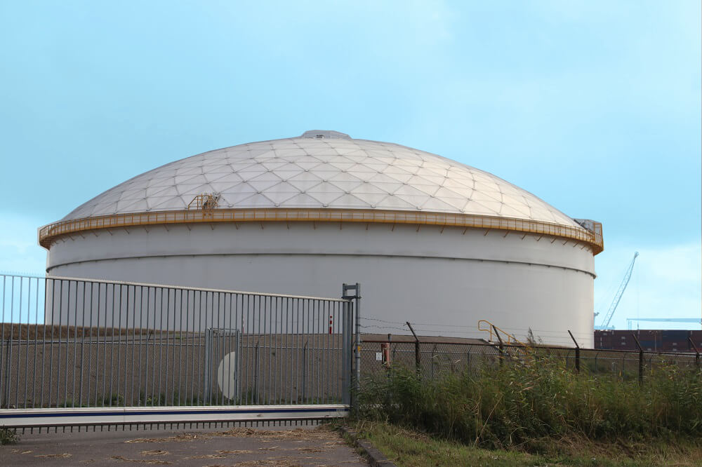 Elevating Storage Solutions-The Marvel of Self-Supporting Aluminum Dome  Roofs for Storage Tanks